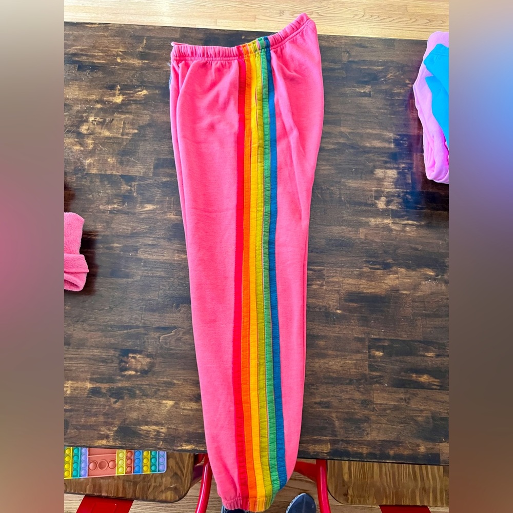 Aviator Nation 5 Striped Sweatpants